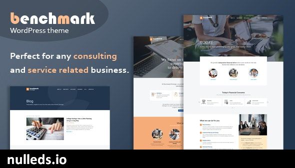 Benchmark - Financial Advisory & Consulting Theme