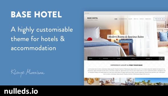 Base Hotel - WordPress Theme