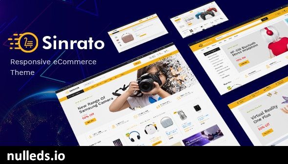 Sinrato - Electronics Theme for WooCommerce WordPress