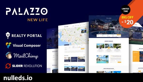 Palazzo - Real Estate WordPress Theme