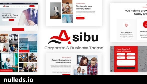 Asibu - Business & Corporate WordPress Theme