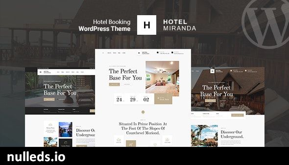 Miranda - Hotel Booking WordPress Theme