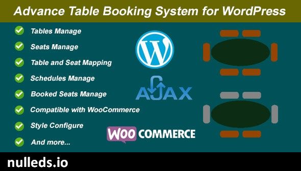 Advance Table Booking for WordPress and WooCommerce