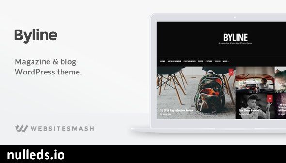 Byline - Magazine & Blog WordPress Theme