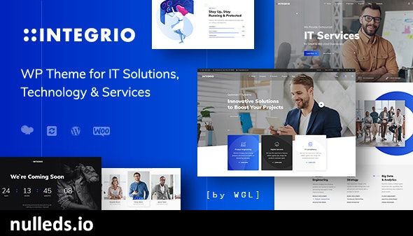 Integrio - IT Solutions and Services Company WordPress Theme