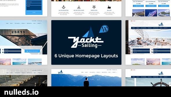 Yacht Sailing - Marine Charter WordPress theme