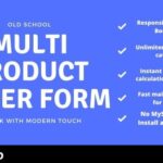 Multi Product Order Form