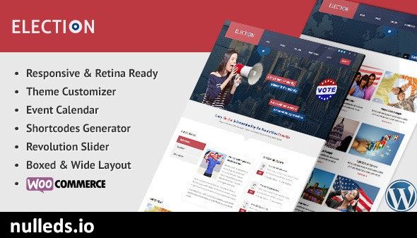 Election - Political WordPress Theme