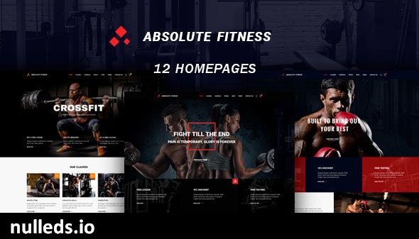 Absolute Fitness - Fitness Multipurpose WordPress Theme