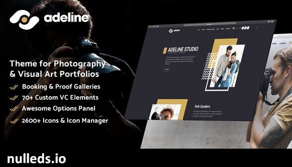 Adeline - Photography Portfolio Theme