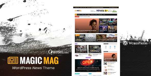 Magic — WordPress Newspaper Magazine Blog AMP Theme