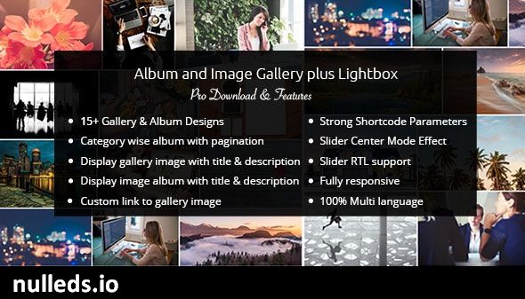 Album and Image Gallery Plus Lightbox