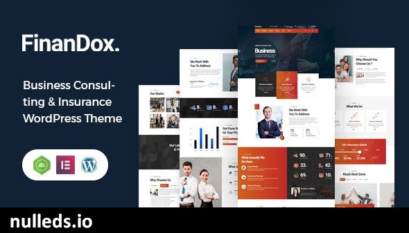 FinanDox - Business Consulting WordPress Theme