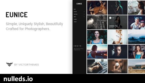 Eunice - Photography Portfolio WordPress Theme