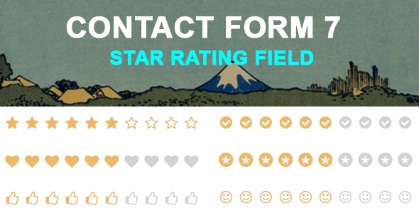 Contact Form 7 Star Rating Field