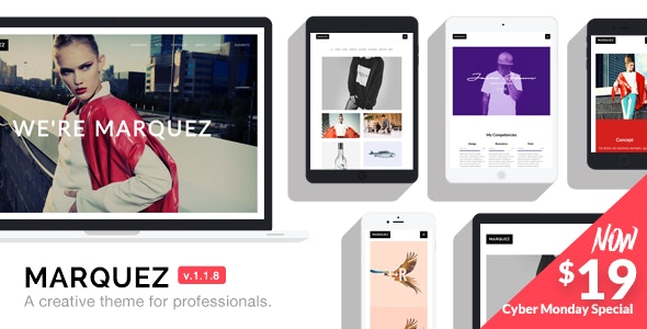 Marquez - A Creative WordPress Theme for Creatives and Agencies