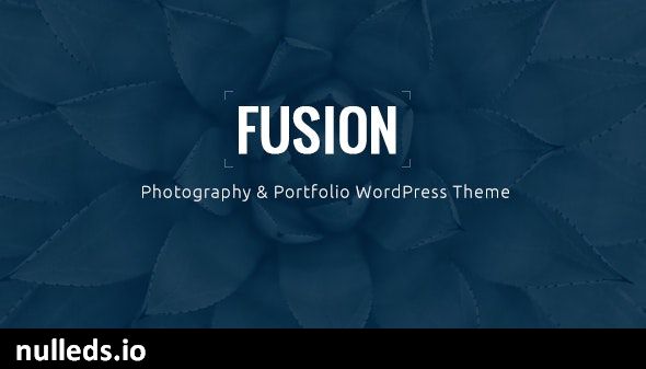 Fusion - Responsive Photography & Portfolio WordPress Theme