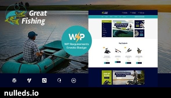 Fishing and Hunting Hobby WordPress Theme