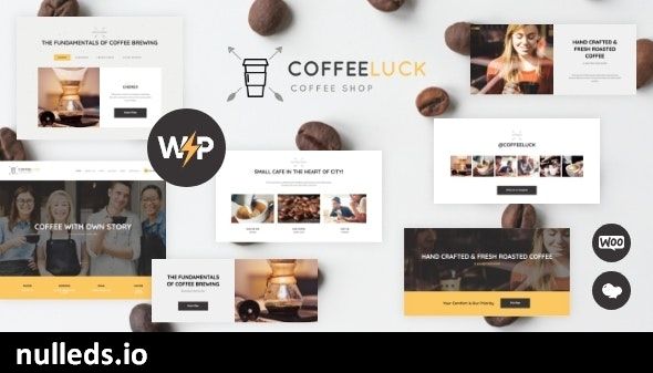 Coffee Luck | Cafe, Restaurant & Shop WordPress Theme