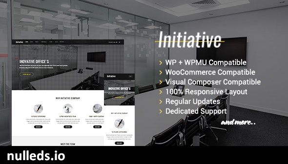 Initiative - Interior Design & Architect Company WordPress Theme