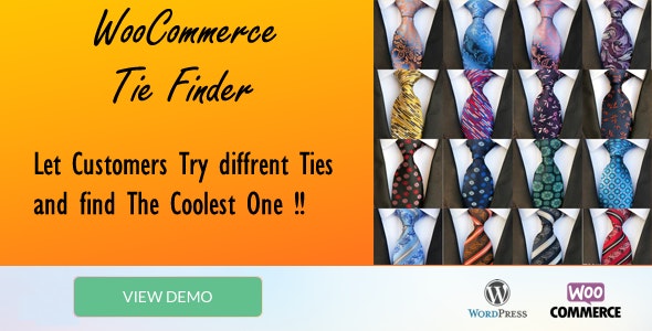 Tie Finder "WooCommerce plugin"