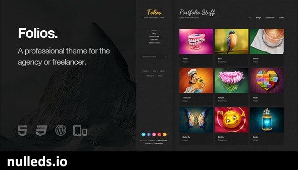 Folios - Responsive WordPress Theme