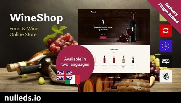 v3.6.0 WineShop - Food & Wine Online Delivery Store WordPress Theme