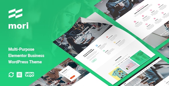 Mori - Business Corporate WordPress Theme