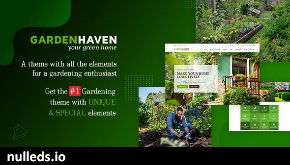 Garden - Landscape Gardening WordPress Theme