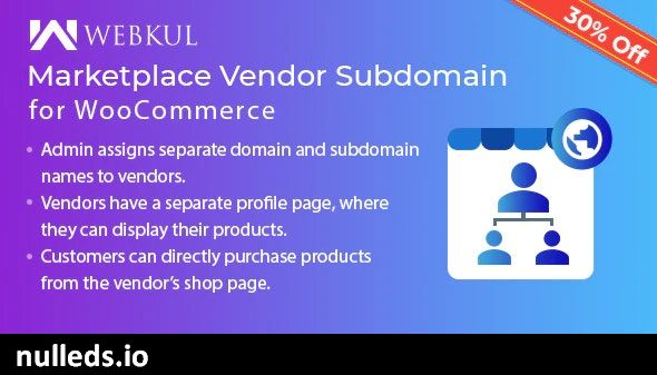 Marketplace Vendor Subdomain Plugin for WooCommerce