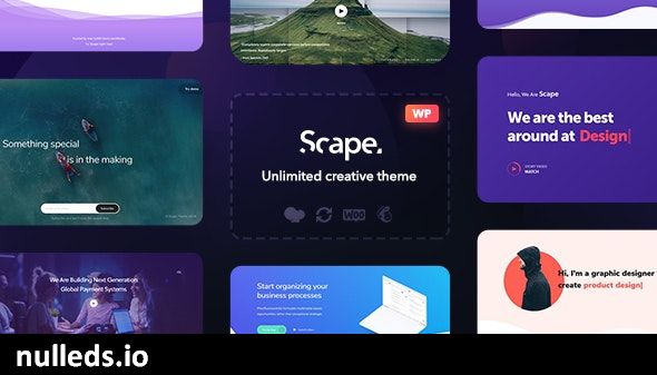 Scape - Multipurpose WordPress theme