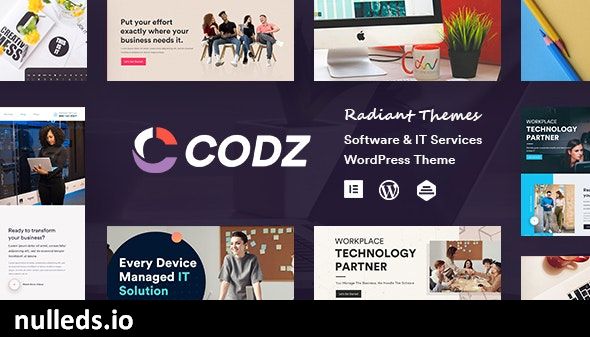 Codz - Software & IT Services Theme