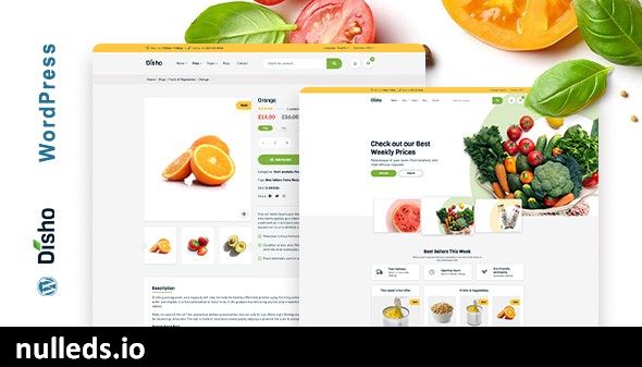 Disho - Grocery Store WordPress theme