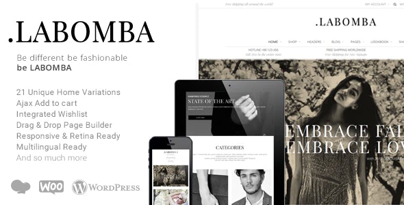 v4.7 Labomba - Responsive Multipurpose WordPress Theme