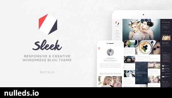 Sleek | Responsive & Creative WordPress Blog Theme