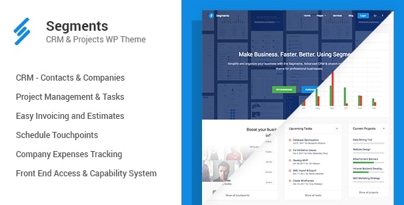 Segments - CRM WordPress Theme