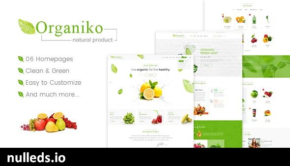 Organiko - Farm & Food Business WordPress Theme