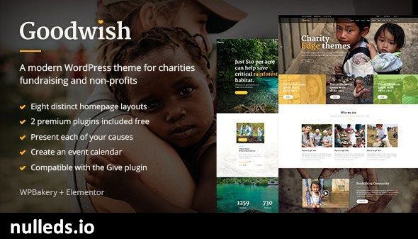 Goodwish - Charity & Nonprofit Theme