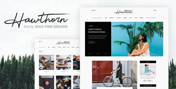 Hawthorn - A WordPress Blog & Shop Theme