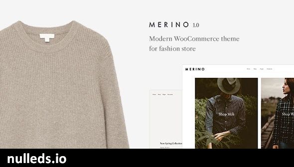 Merino | Modern WooCommerce shop theme for fashion store