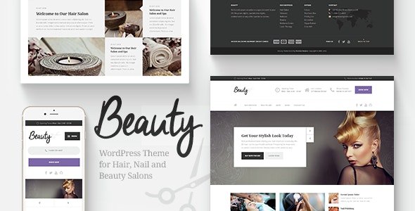 v1.6.6 Beauty - Hair Salon & Spa WordPress Theme