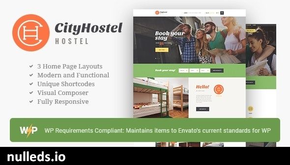 City Hostel | A Travel & Hotel Booking WordPress Theme