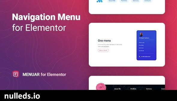 Menuar – Navigation Menu for Elementor