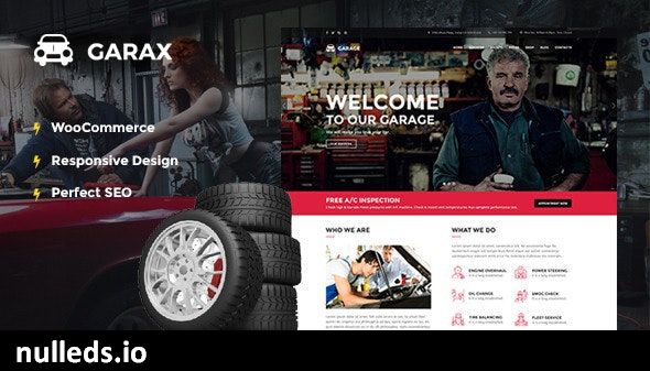 Garax | Automotive WordPress Theme