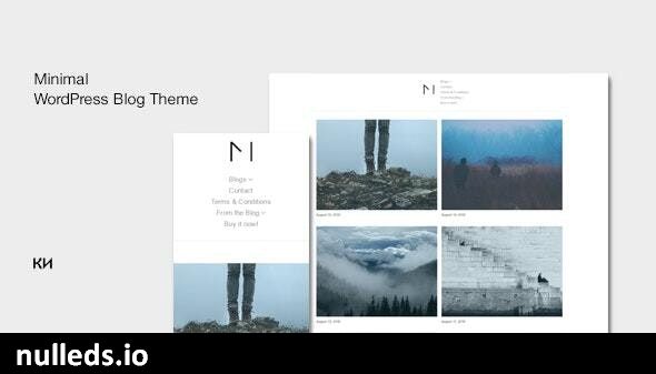 Miniblog - Multipurpose, Minimal WordPress Theme