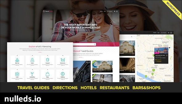 TRAVELGUIDE - Guides, Places and Directions WordPress Theme