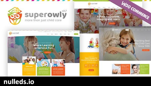 SuperOwly - Kids WordPress Theme