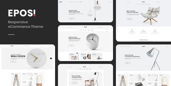 Eposi - Minimal Theme for WooCommerce WordPress