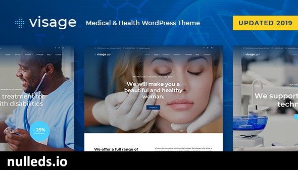 Visage - Medical & Health WordPress Theme