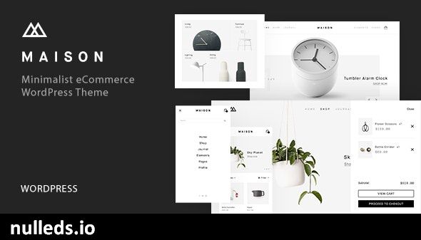 Maison - Minimalist eCommerce WordPress Theme